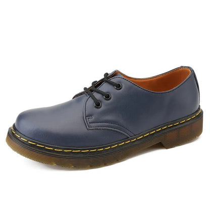 Casual Lace Up Leather Men Shoes