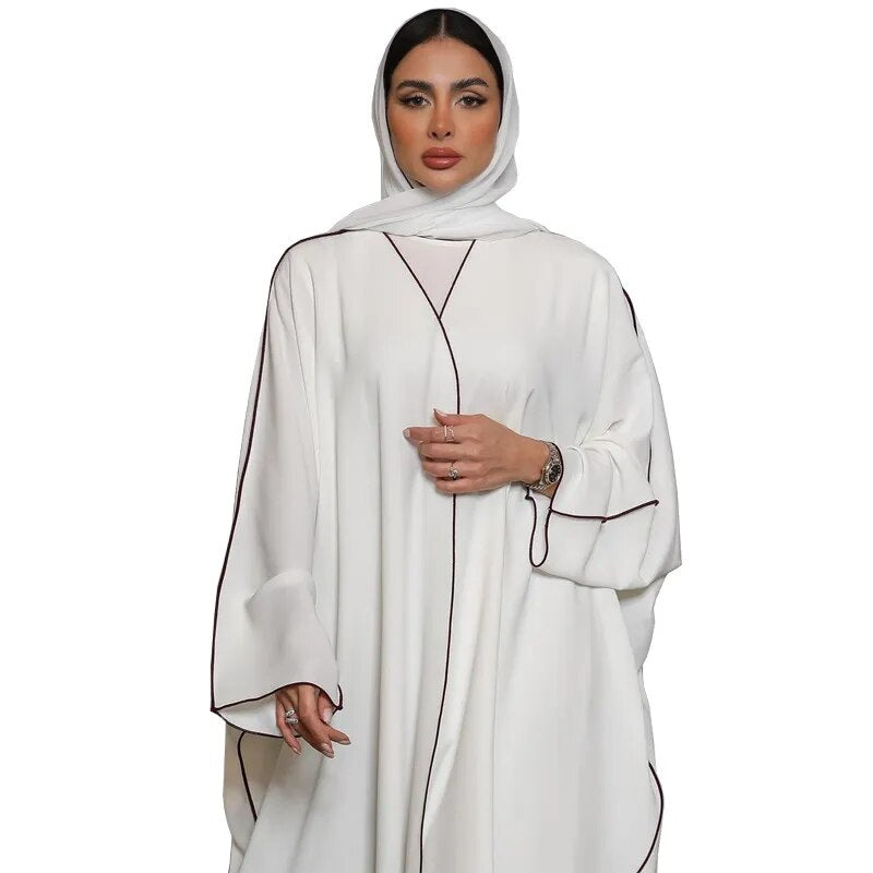 Abaya Dress 2 Piece Set Saudi Style Kaftan