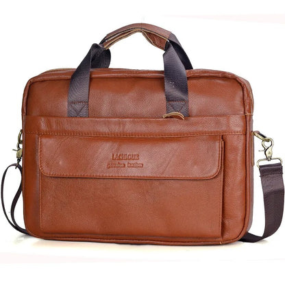 Business Genuine Leather Laptop Bag