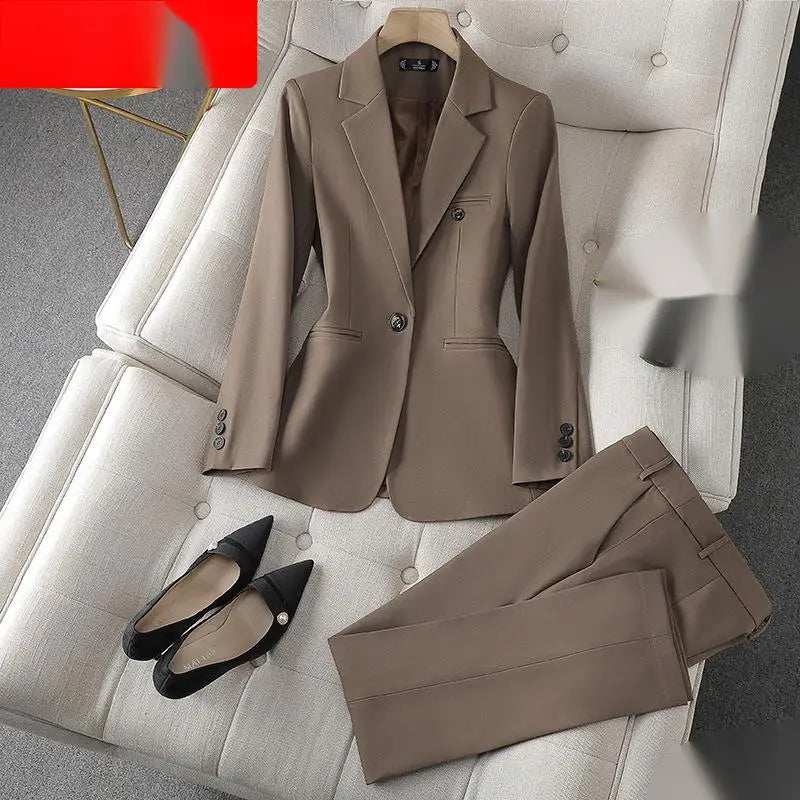 Professional Suit and Pants Set, Sizes S-4XL