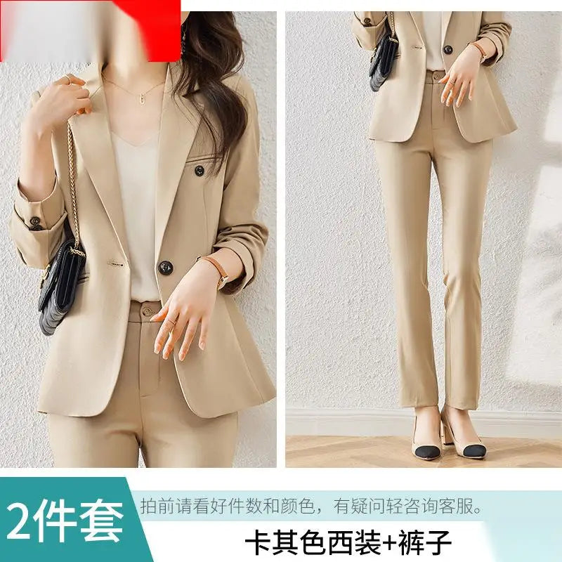 Professional Suit and Pants Set, Sizes S-4XL