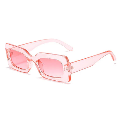 New Vintage Small Square Sunglasses for Women Retro Punk