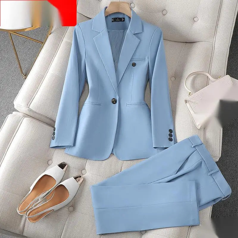 Professional Suit and Pants Set, Sizes S-4XL