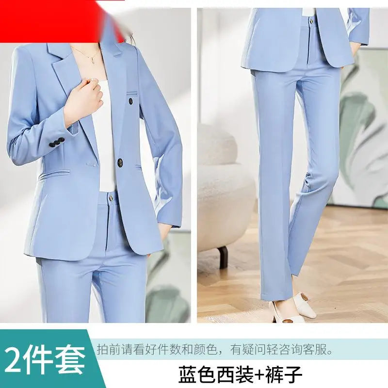 Professional Suit and Pants Set, Sizes S-4XL