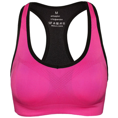 Supportive Racerback Yoga Bra - Padded Fitness Bra