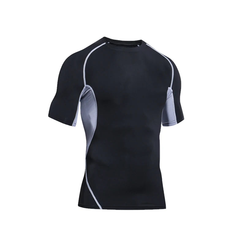 High Quality Compression Sport Running Men Shirt