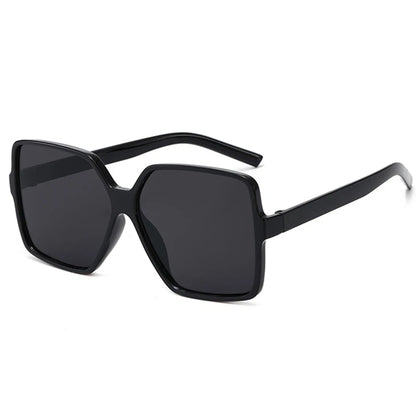 Trendy Vintage Oversized Sunglasses - Luxury Square Polarized Shades Unisex