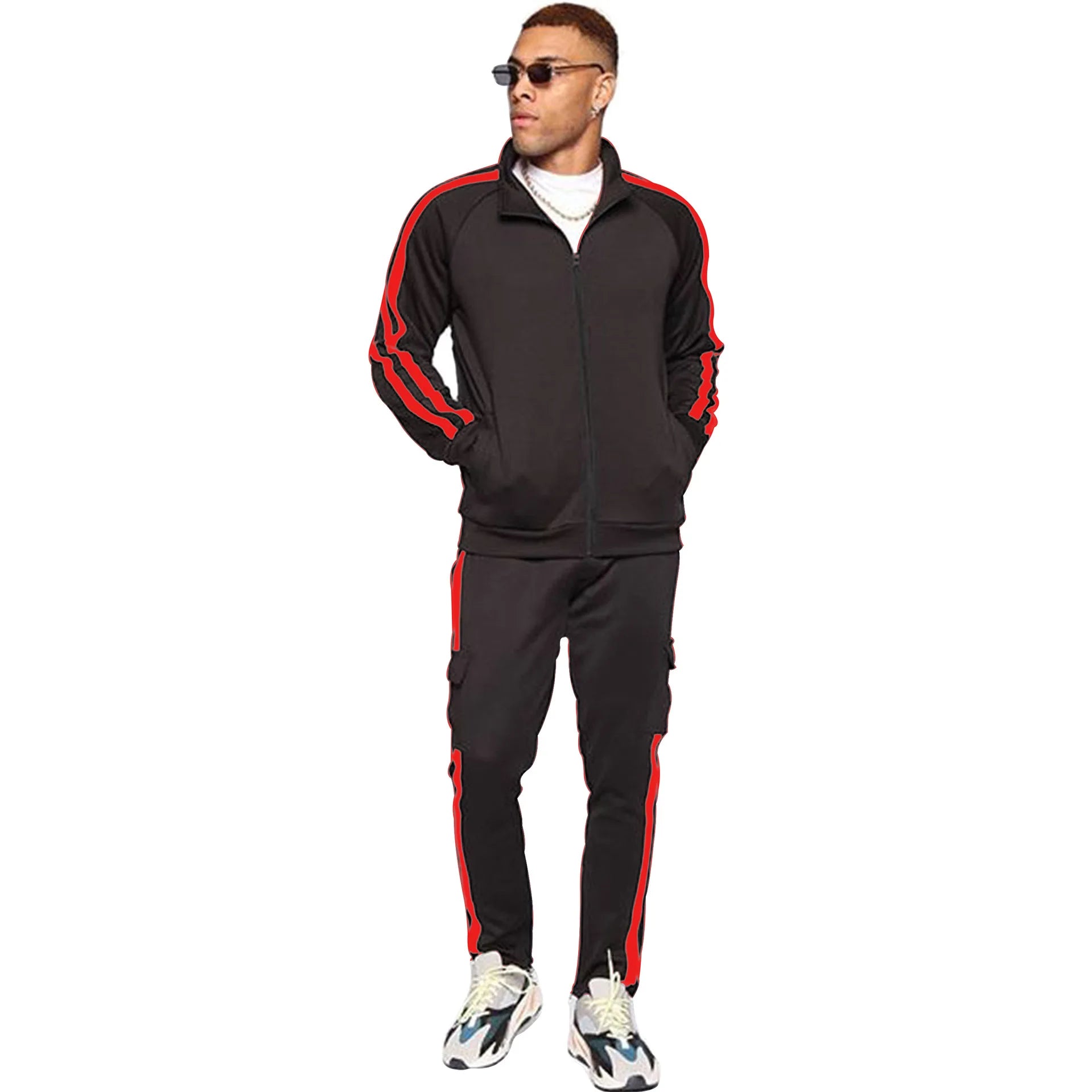 Tracksuit - High-Quality Zip-Up for Men