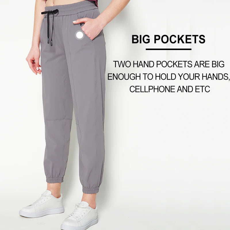 Fitness Sweatpants Jogger Pants Activewear Workout Joggers Drawstring Track