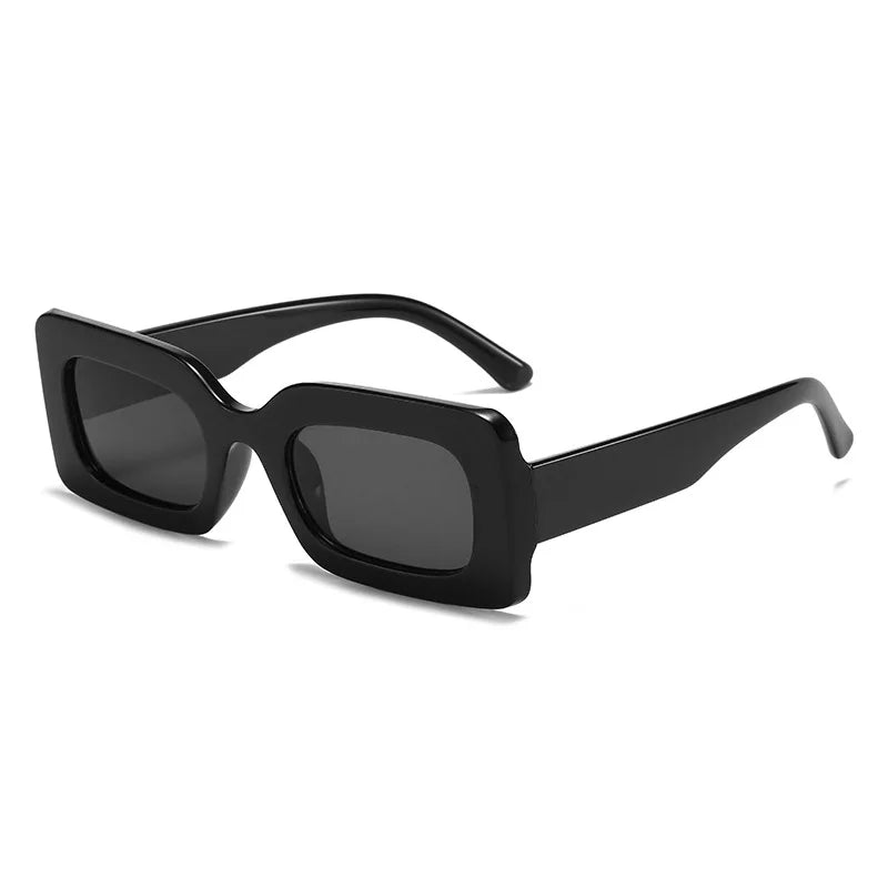 New Vintage Small Square Sunglasses for Women Retro Punk