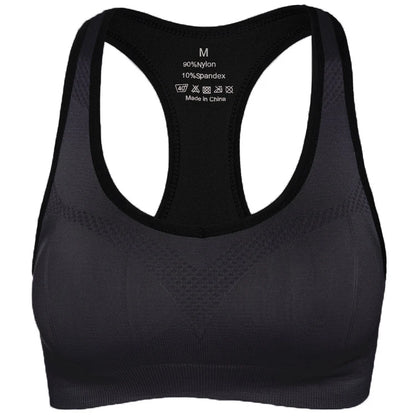 Supportive Racerback Yoga Bra - Padded Fitness Bra