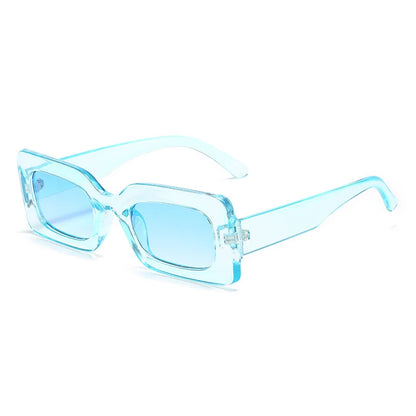 New Vintage Small Square Sunglasses for Women Retro Punk