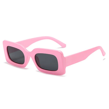 New Vintage Small Square Sunglasses for Women Retro Punk